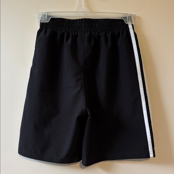 Adidas Boy’s Black and White Athletic Shorts - Picture 4 of 4